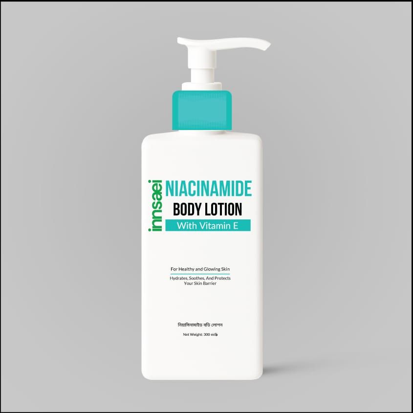 Innsaei Niacinamide Body Lotion with Vitamin E 300ml