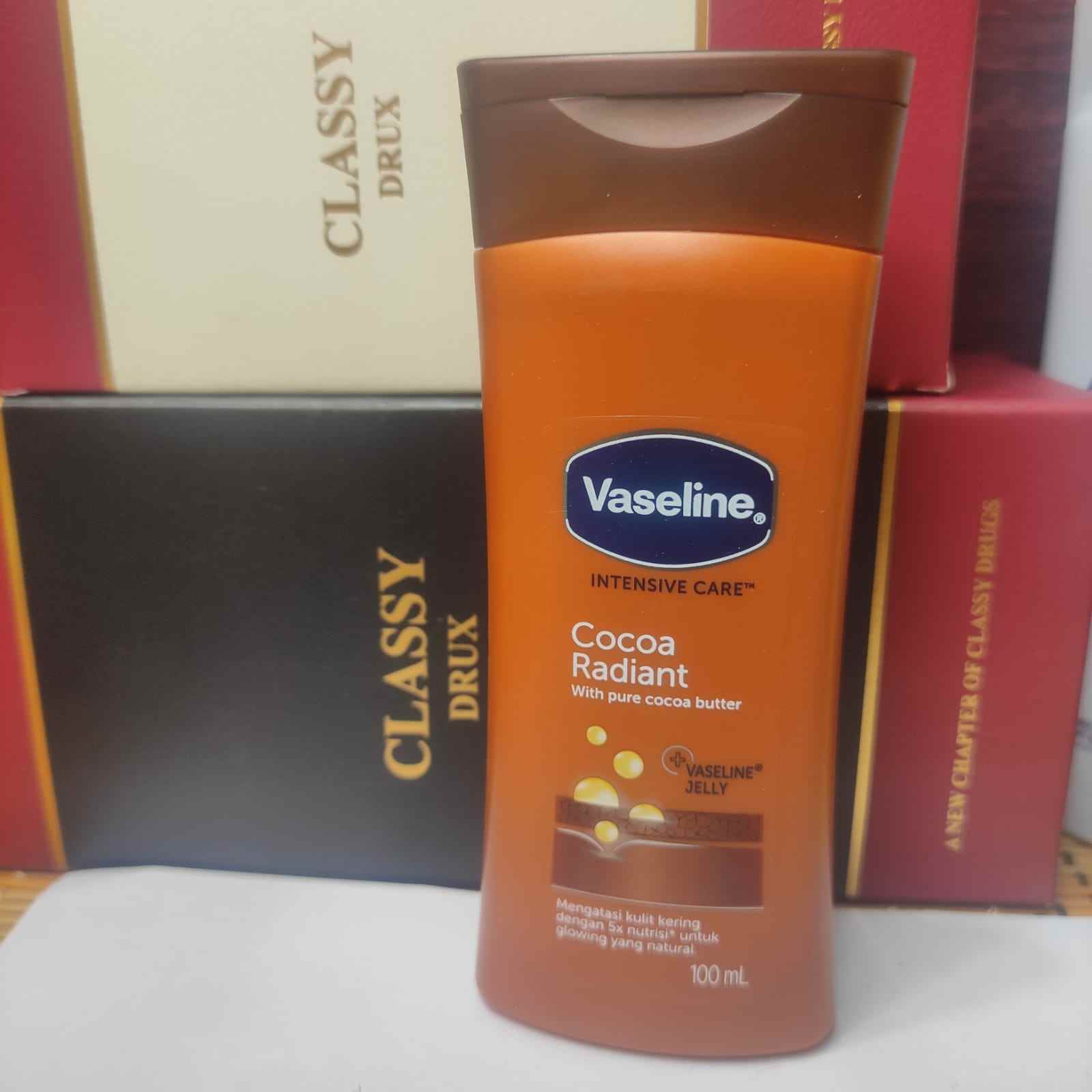 Vaseline Intensive Care Cocoa Radiant Body Lotion 100 ml -Indonesia