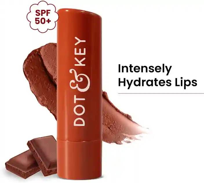 Dot & Key Barrier Repair Hydrating Lip Balm SPF50 with Cocoa Nude