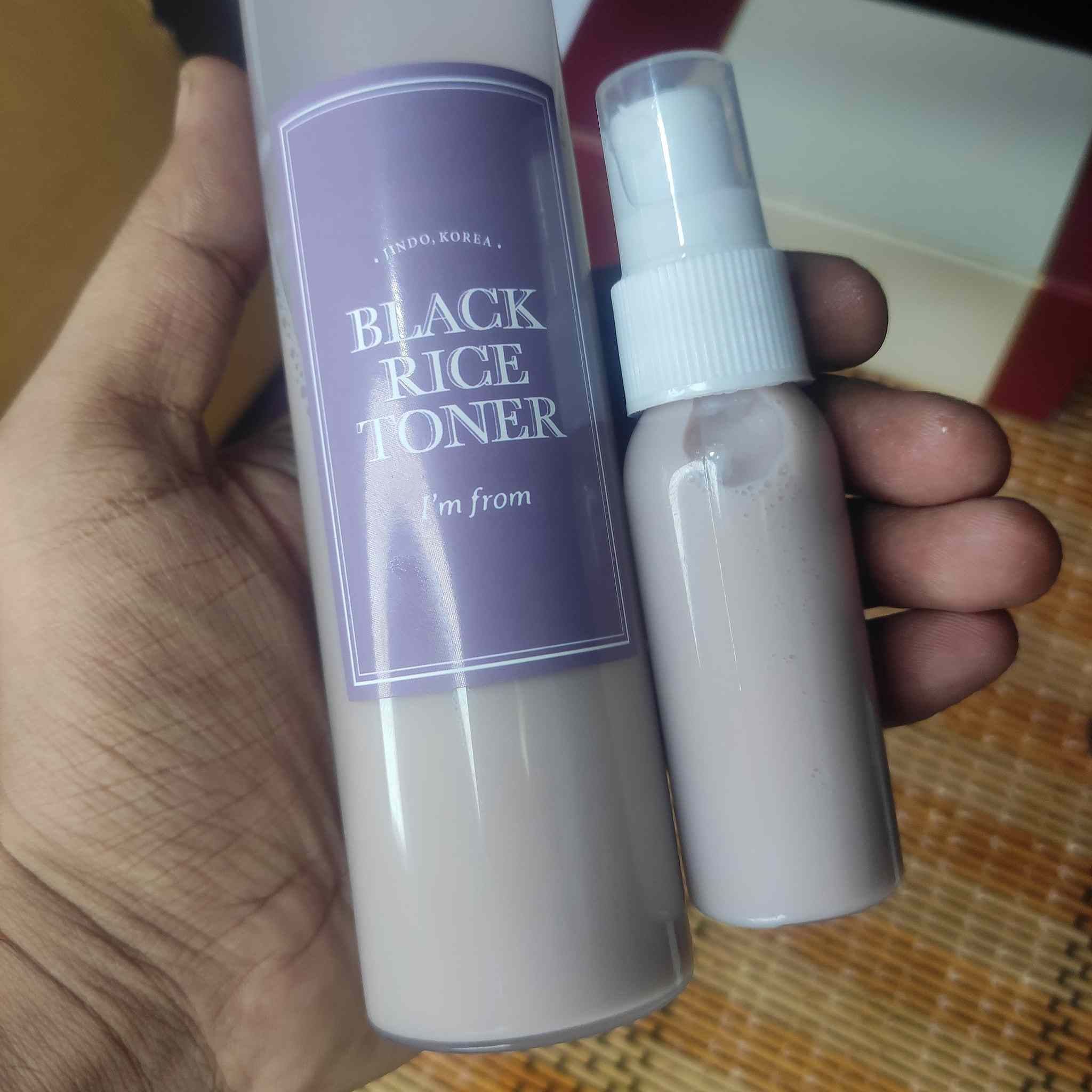 I'M FROM Black Rice Toner (B) - Tester