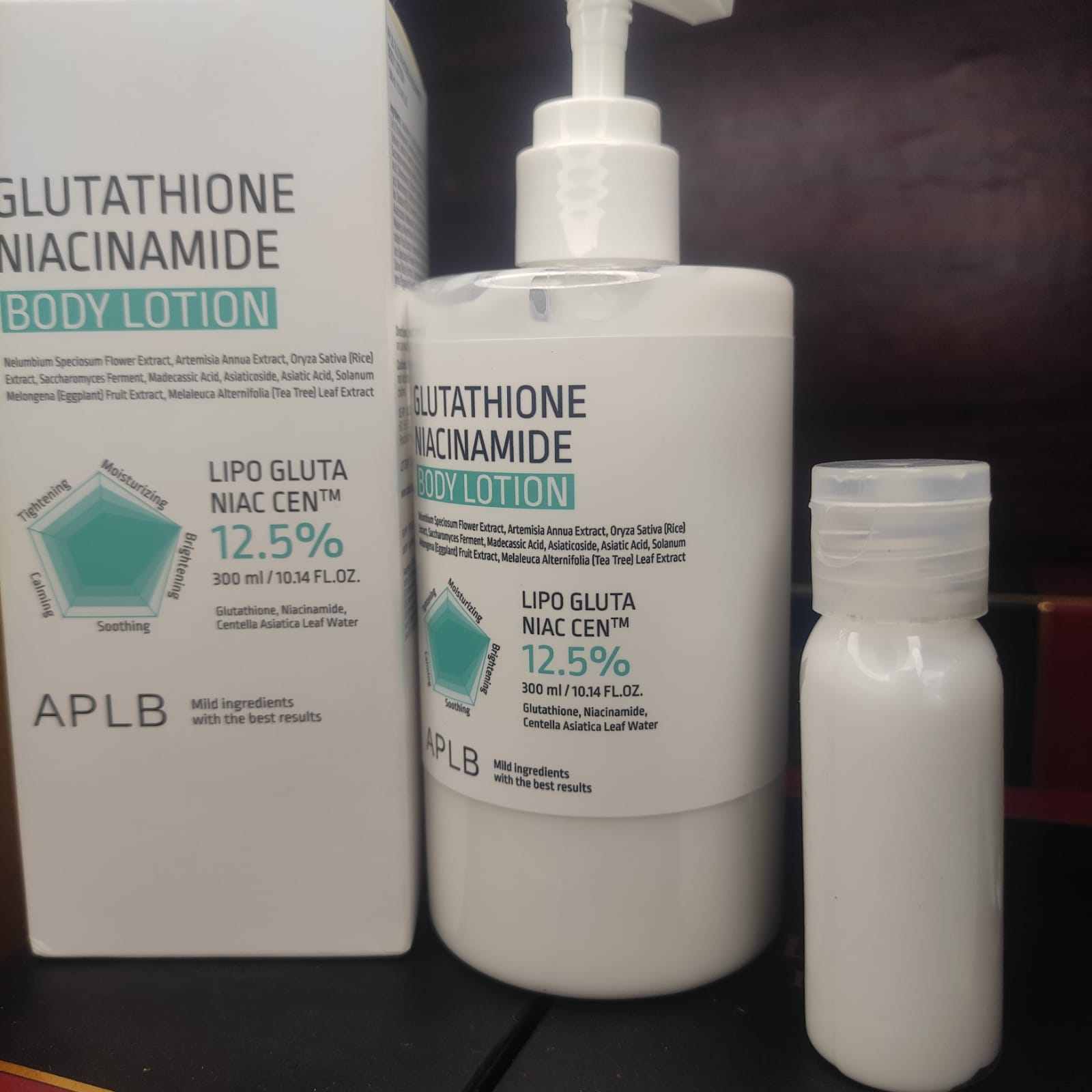 APLB Glutathione Niacinamide Body Lotion Pair up