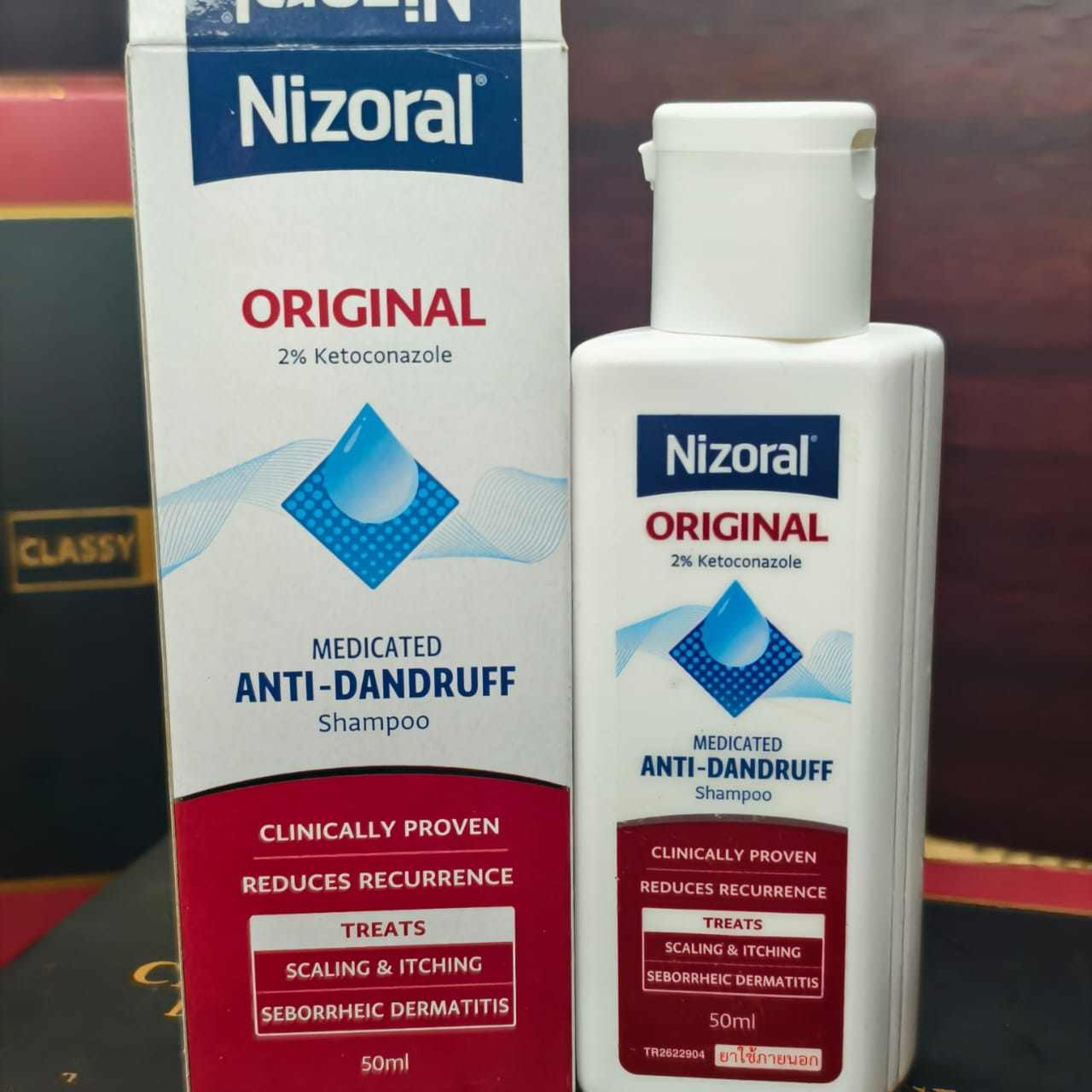Nizoral 2% Ketoconazole Hair Care Anti Dandruff Shampoo 50 ml