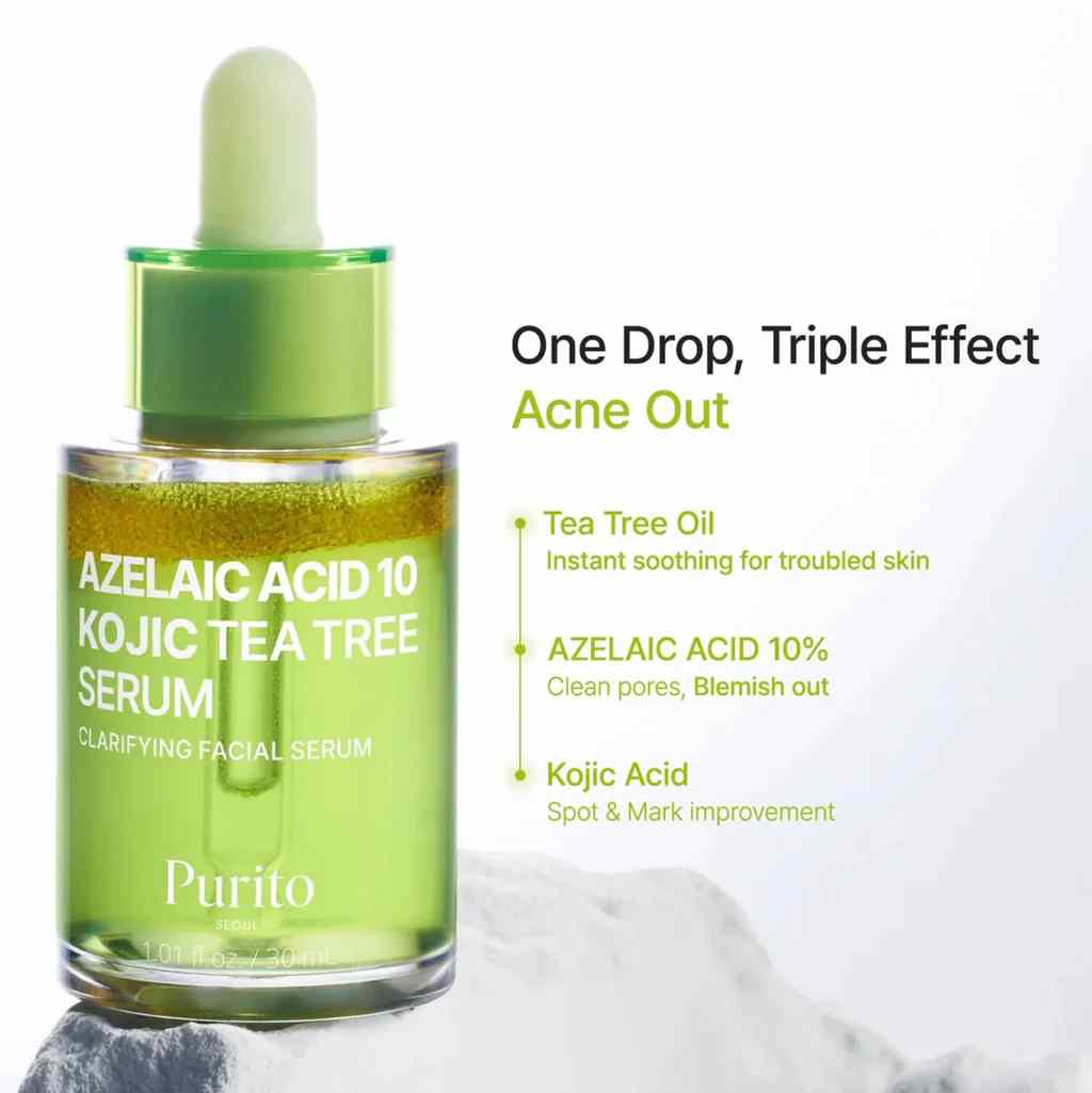 Purito Azelaic Acid 10 Kojic Tea Tree Serum 30ml