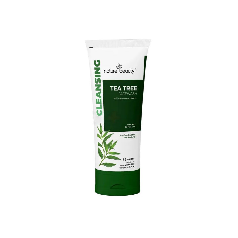 Nature Beauty Tea Tree Cleansing Face Wash (100ml)