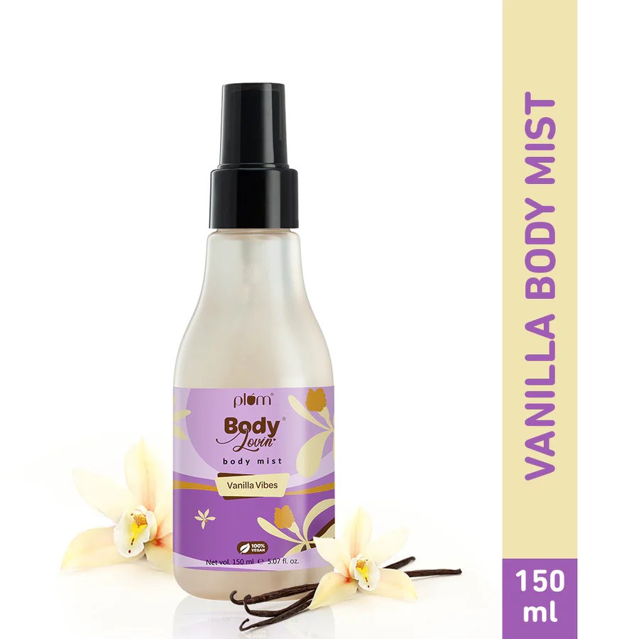 Plum Vanilla Vibes Body Mist by Plum BodyLovin' 150 ml
