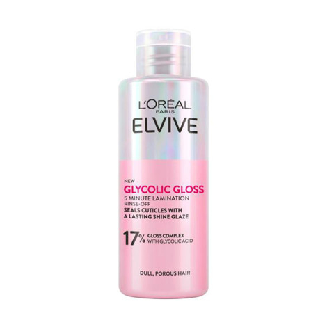 Loreal Elvive Glycolic 17%  Gloss 5 Minute Lamination Rinse Off pair up