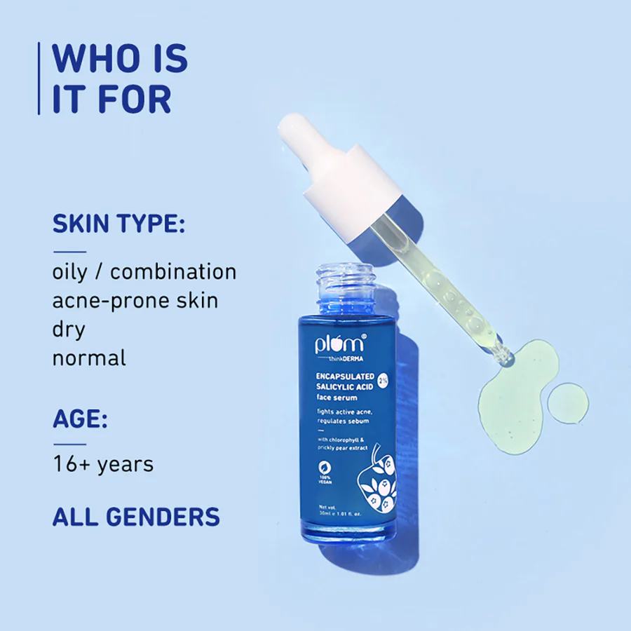 Plum 2% Encapsulated Salicylic Acid Face Serum 30ml