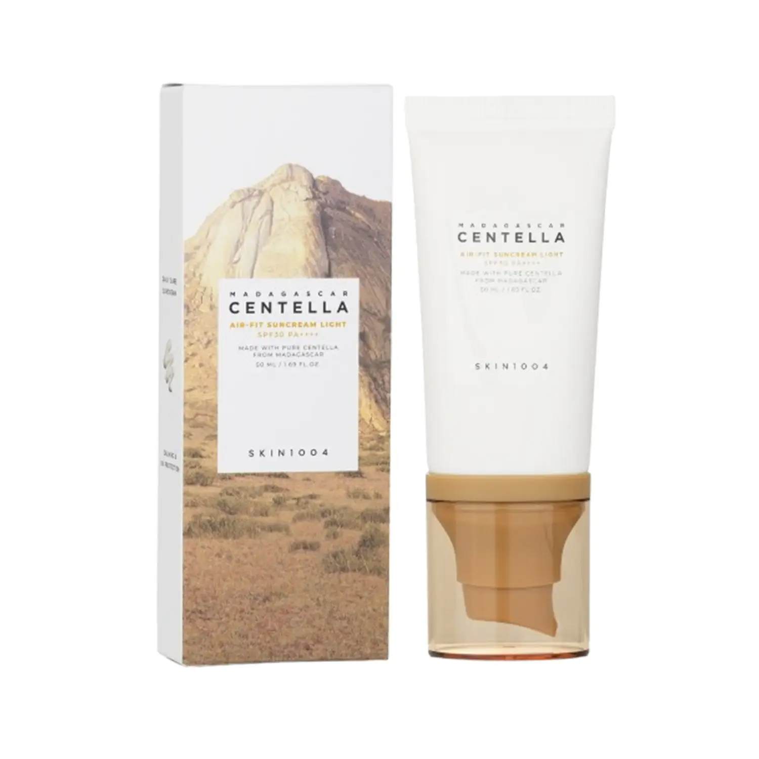 Skin 1004 Madagascar Centella Air-Fit Suncream SPF30 PA+++ 50ml(Light )