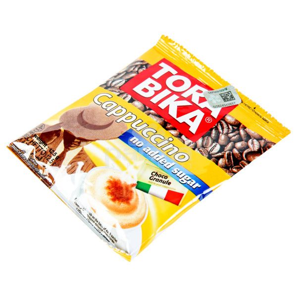TORA BIKA Sugar Free Cappuccino Coffee 12.5gm - 1 pc
