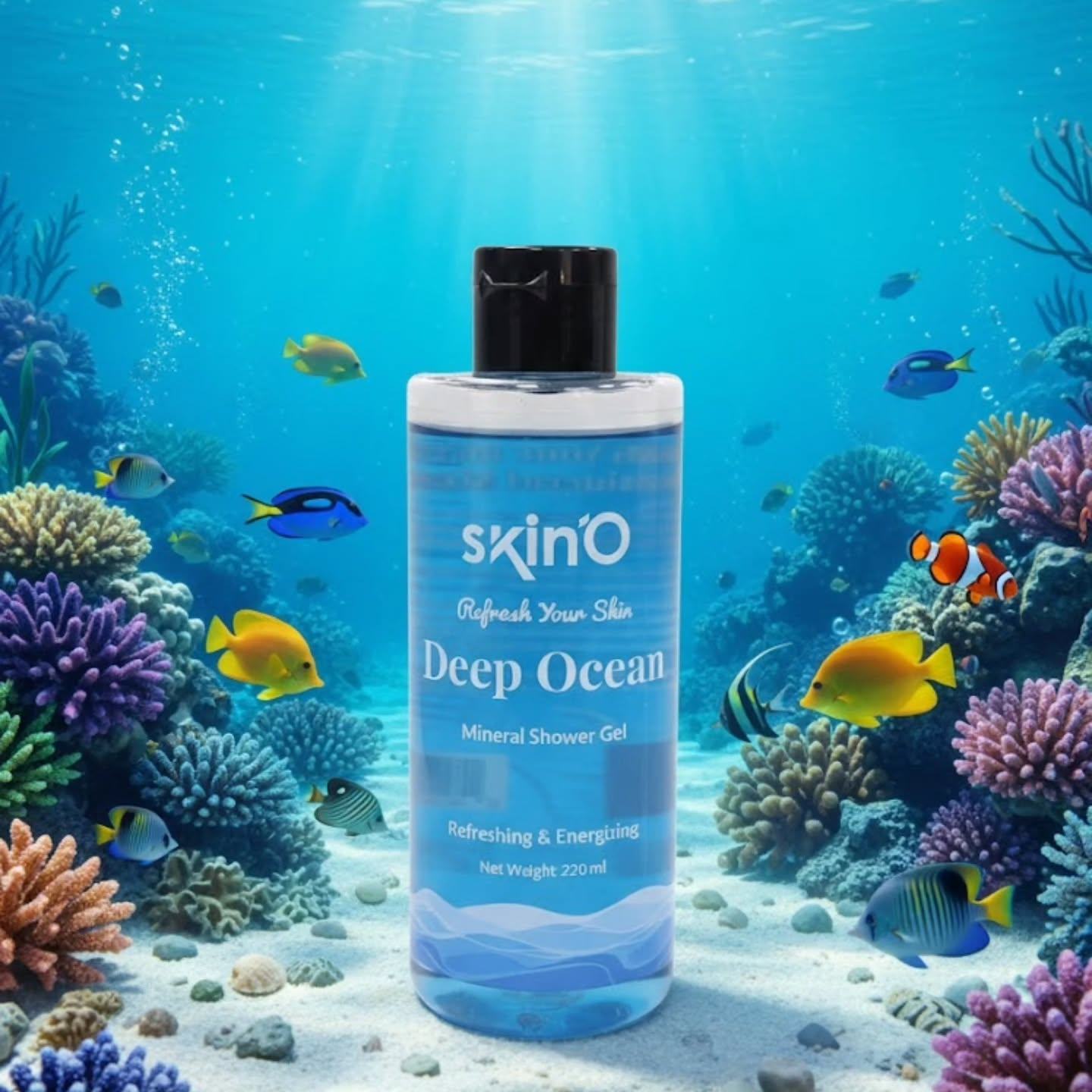SkinO Refresh Your Skin Deep Ocean Mineral Shower Gel 220ml