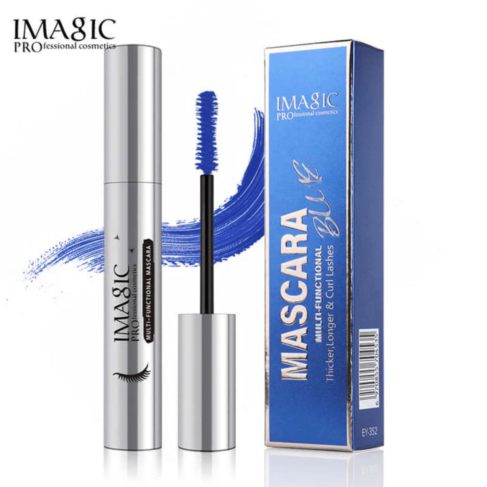 Imagic Long Lasting Mascara Volume Curling Eye Makeup Blue