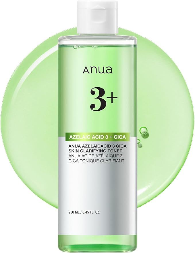 ANUA AZELAIC ACID 3 CICA SKIN CLARIFYING TONER (Pair up)