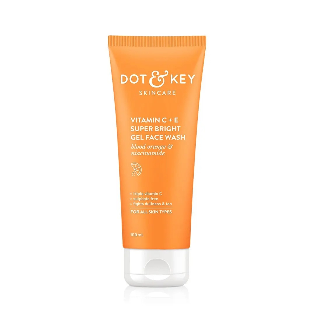 Dot & Key Vitamin C + E Super Bright Gel Face Wash 100 ml