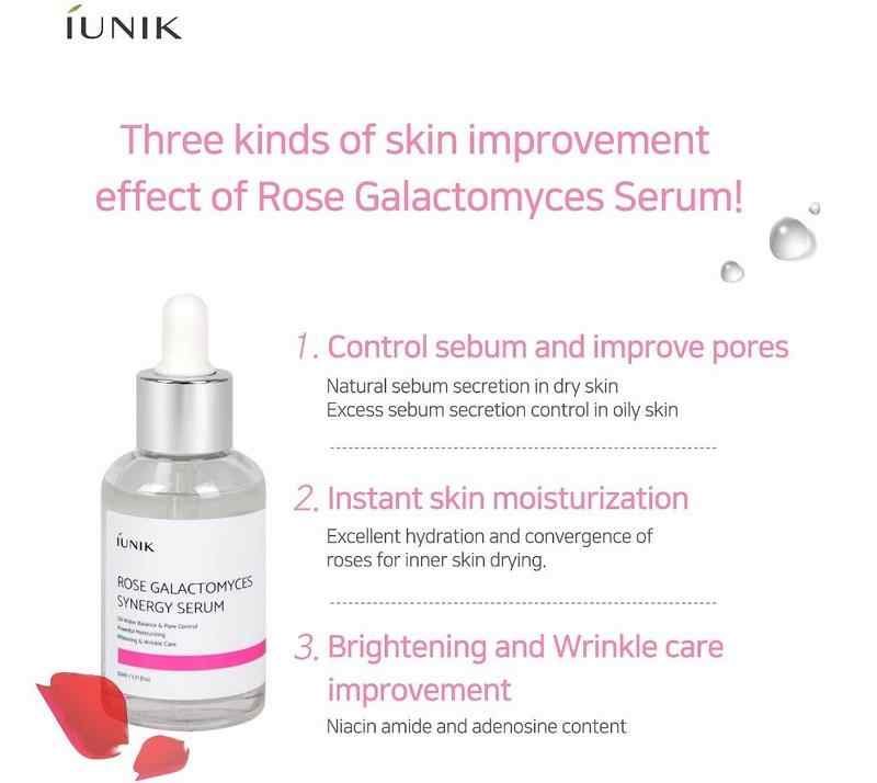 IUNIK - Rose Galactomyces Synergy Serum 50ml