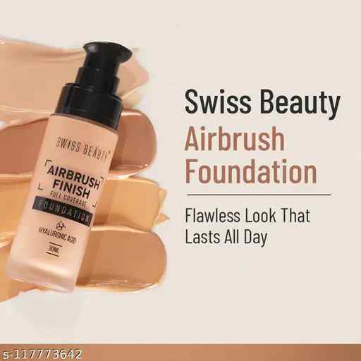 Swiss Beauty Full Coverage Airbrush Foundation 30 ml