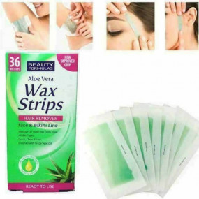 Beauty Formula Hair Removal 36 pcs Wax strip