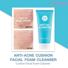 Cathy Doll Anti-AC Cushion Facial Cleanser 120 ml (Thailand)