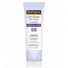 Neutrogena Ultra Sheer Sunscreen SPF 55 Made In USA