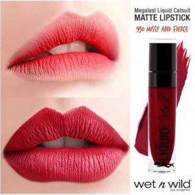 wet n wild  MegaLast Liquid Catsuit Matte Lipstick- Missy and fierce