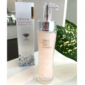 3W CLINIC Crystal White Milky Essence Vitamin+ WHITENING EFFECTS (150ml 5.07 fl.oz)