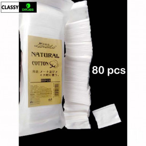 Luxury cotton 80 pcs - 100% Natural