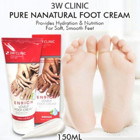 3W Clinic Enrich Lovely Foot Cream -150ml