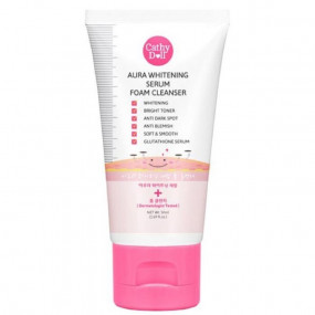 CATHY DOLL AURA WHITENING SERUM FOAM CLEANSER 100 ml