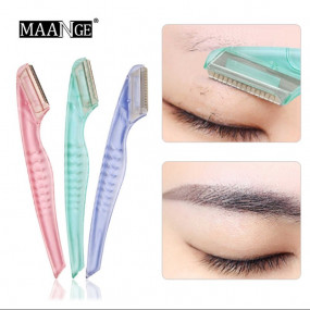 MAANGE 3Pcs Eyebrow Razor / Trimmer / Facial Hair Remover
