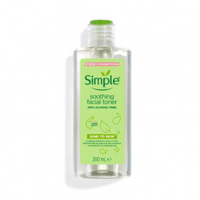 Simple Soothing Facial Toner 200ml Made in Poland
