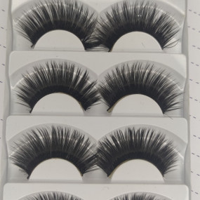 5 pairs 1d bridal eyelash . ( Reusable up to 3 times.)