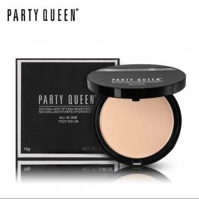 Party Queen Oil-Control Pressed Powder - Designed by France