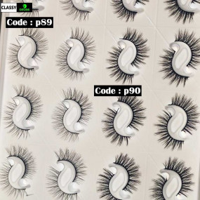 Natural  mink Lash P series  1pair