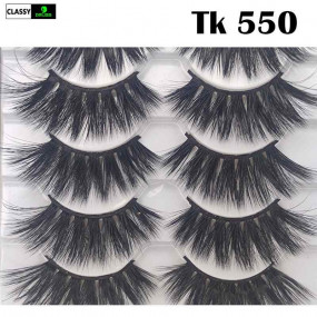 5 pairs reusable mink lash Fluffy