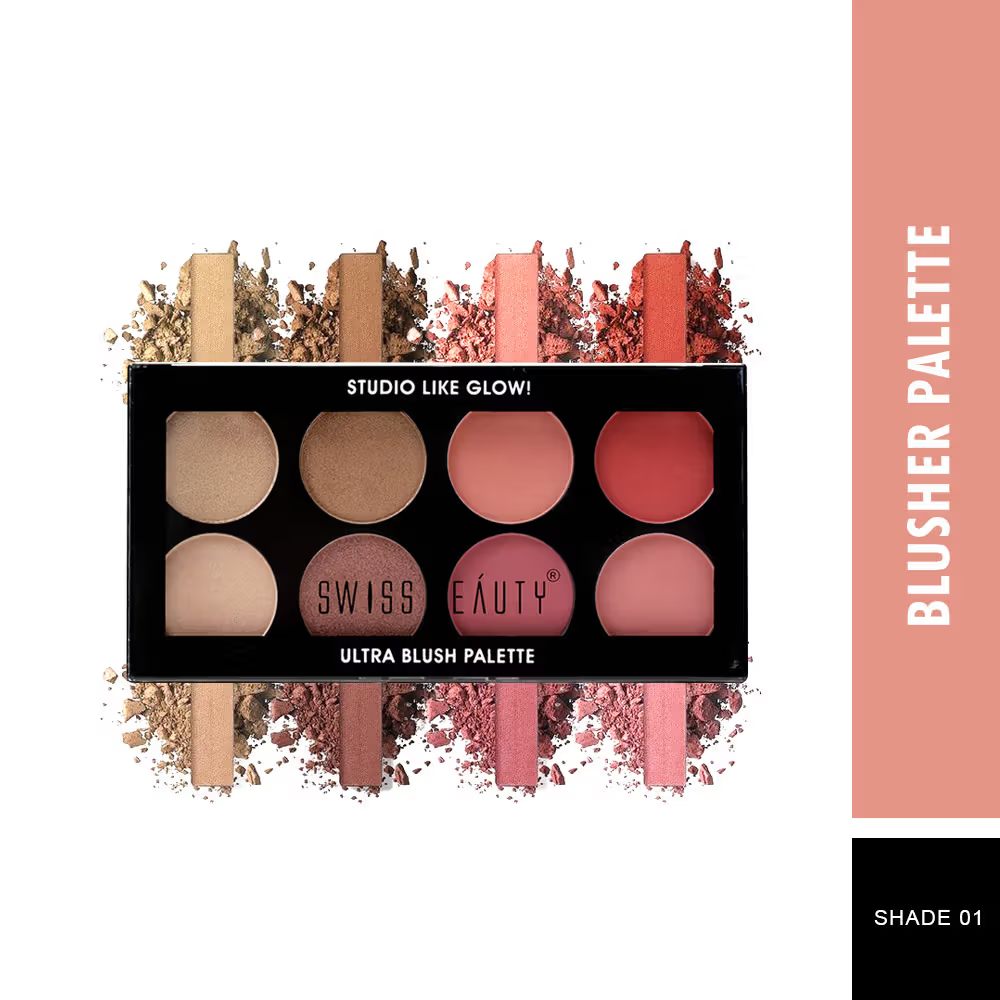 Swiss Beauty Ultra Blush Palette 01
