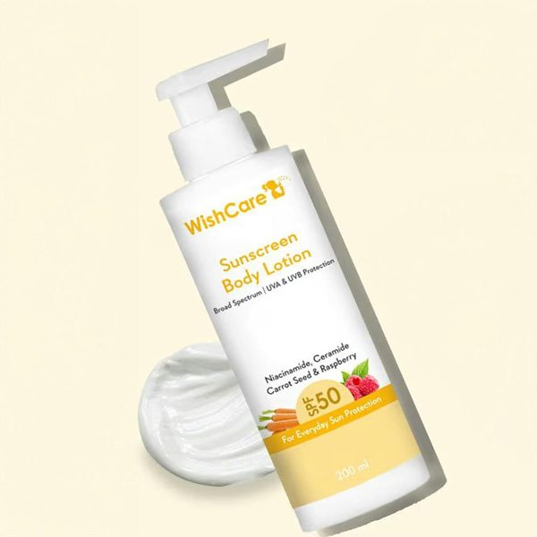 WishCare SPF50 Sunscreen Body Lotion - 200ml