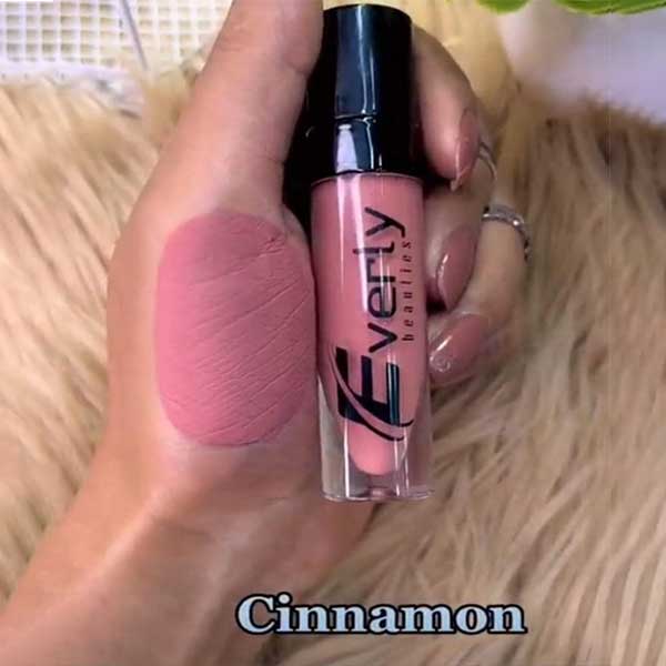 Everly Beauties Liquid Lipstick - Cinnamon