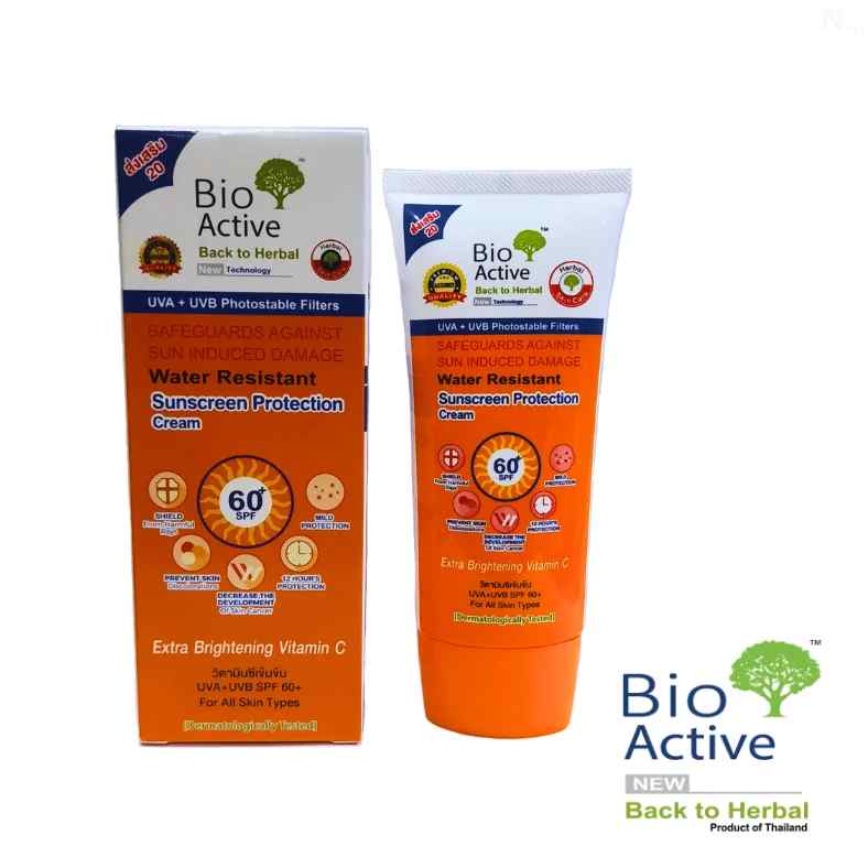 Bio Active Water Resistant Sun Protection Cream 30 gm spf 60+