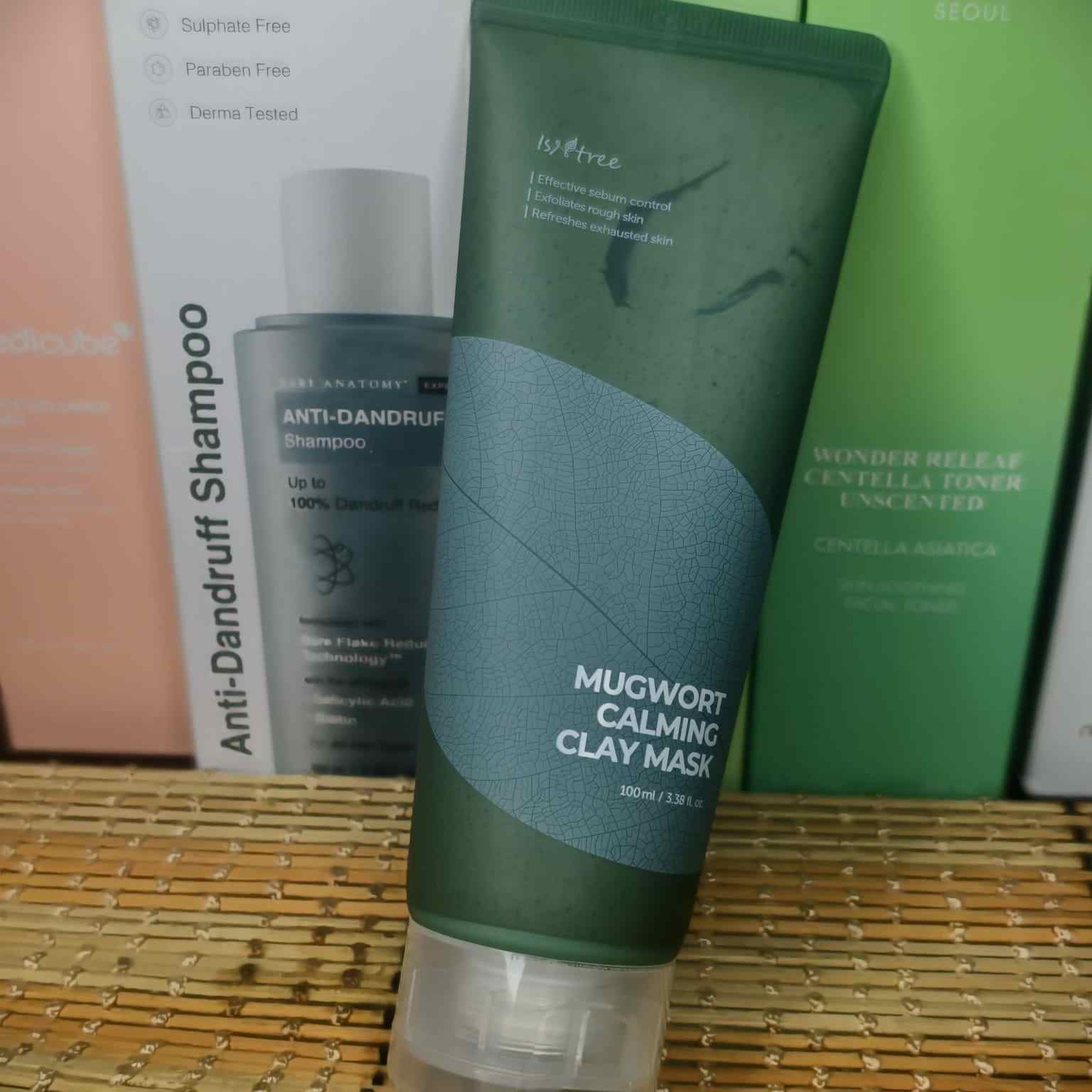 Isntree Mugwort Calming Clay Mask – (pair up)