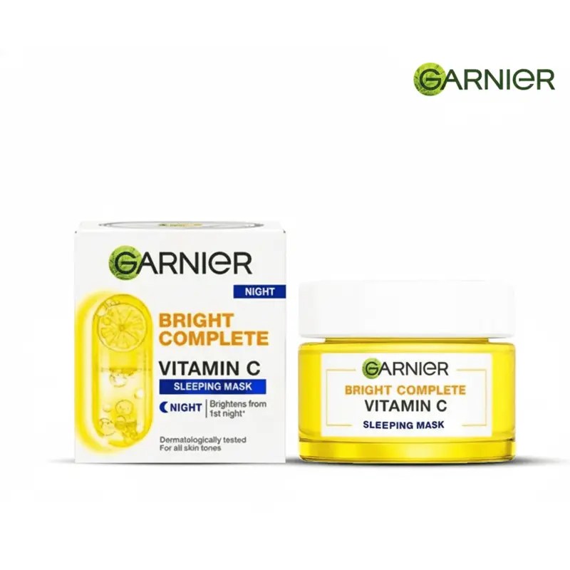 Garnier Bright Complete Vitamin C Night Sleeping Mask Cream 40g