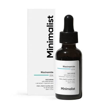 Minimalist Niacinamide 05% Face Serum for All Skin Types 30ml