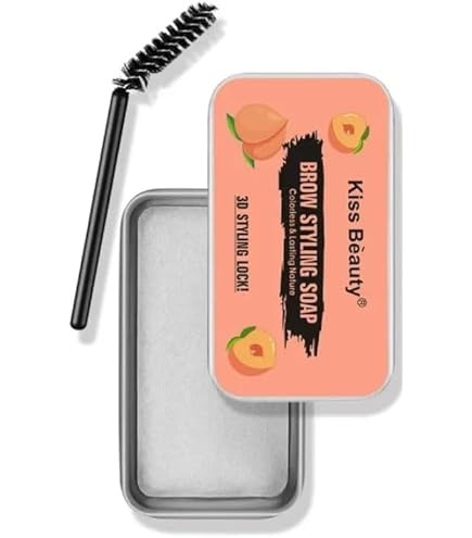 Kiss Beauty Waterproof Eyebrow Styling Gel Brows Soap (with brush)