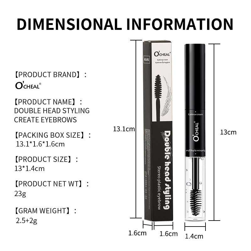Ocheal  Double-Ended  Long-Lasting, Non-Smudging, Waterproof, Sweat-Proof Eyebrow Styler
