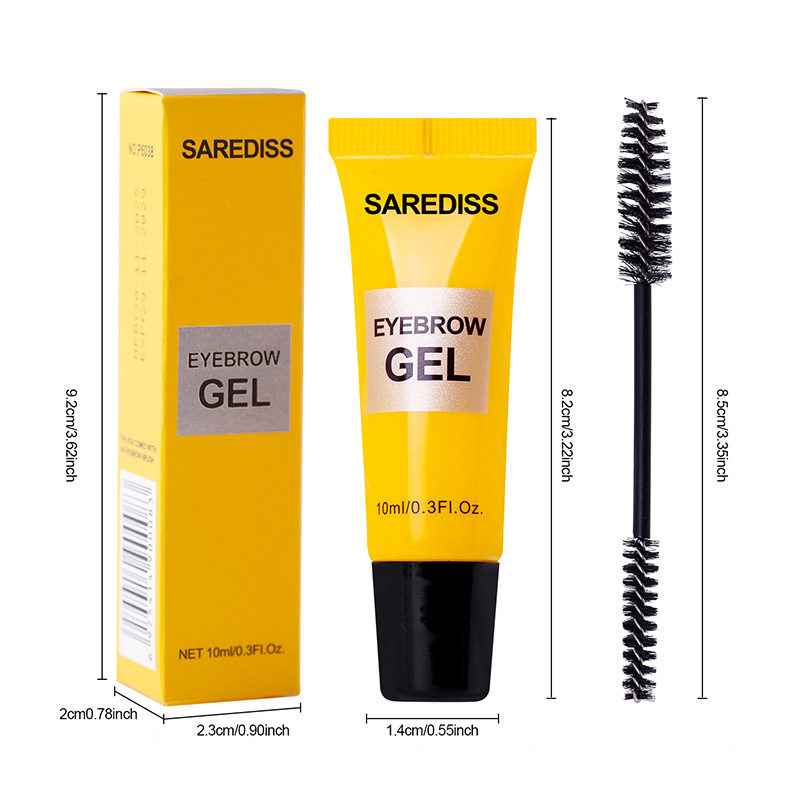 Sare Diss  3D Waterproof Transparent  Eyebrow Gel with Brush