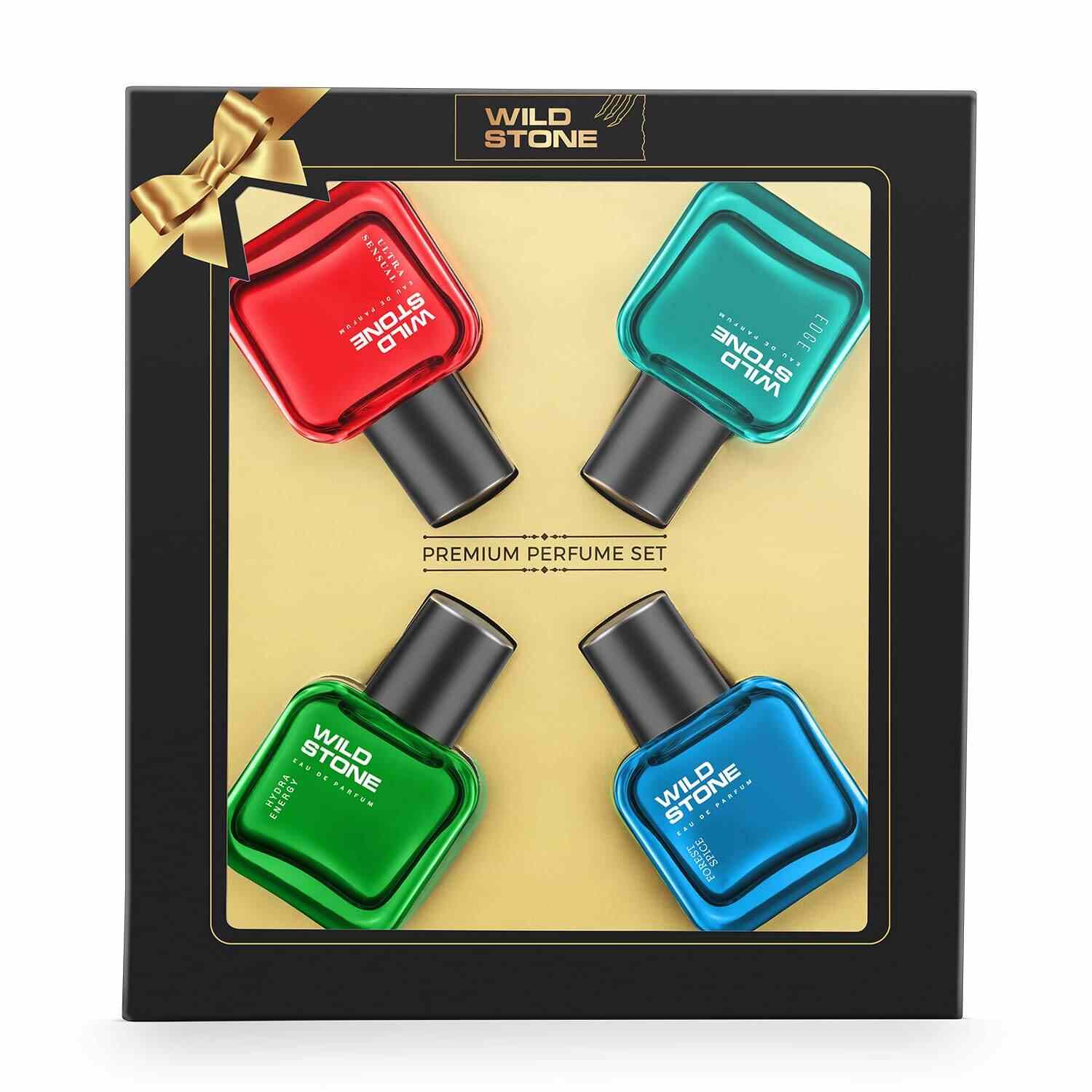 Wild Stone EAU DE Parfum Gift Set for Men, Pack of 4 (4x30ml)