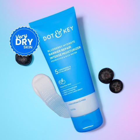 DOT & KEY Blueberry Hydrate Barrier Repair Intense Moisturizer 100 g (VERY DRY )