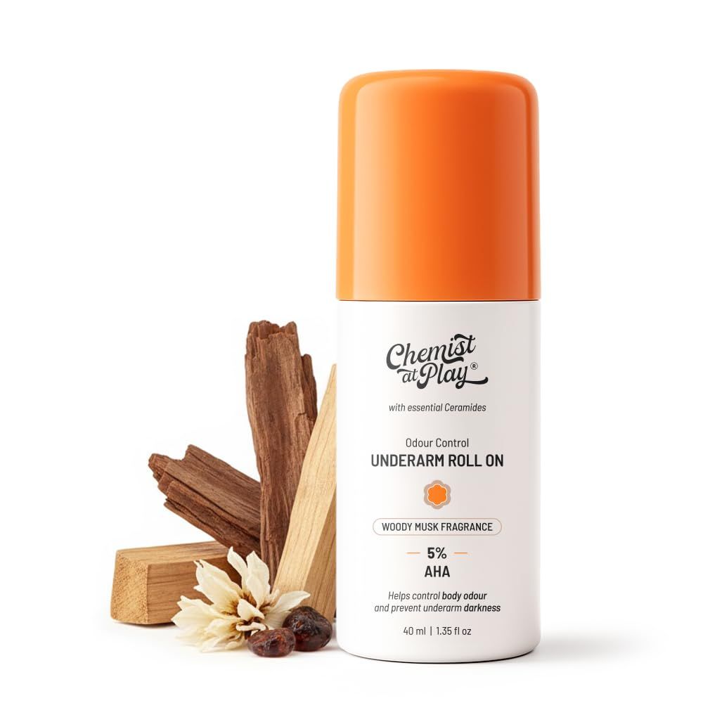 Chemist At Play Underarm Roll On - Woody Musk Fragrance 40ml