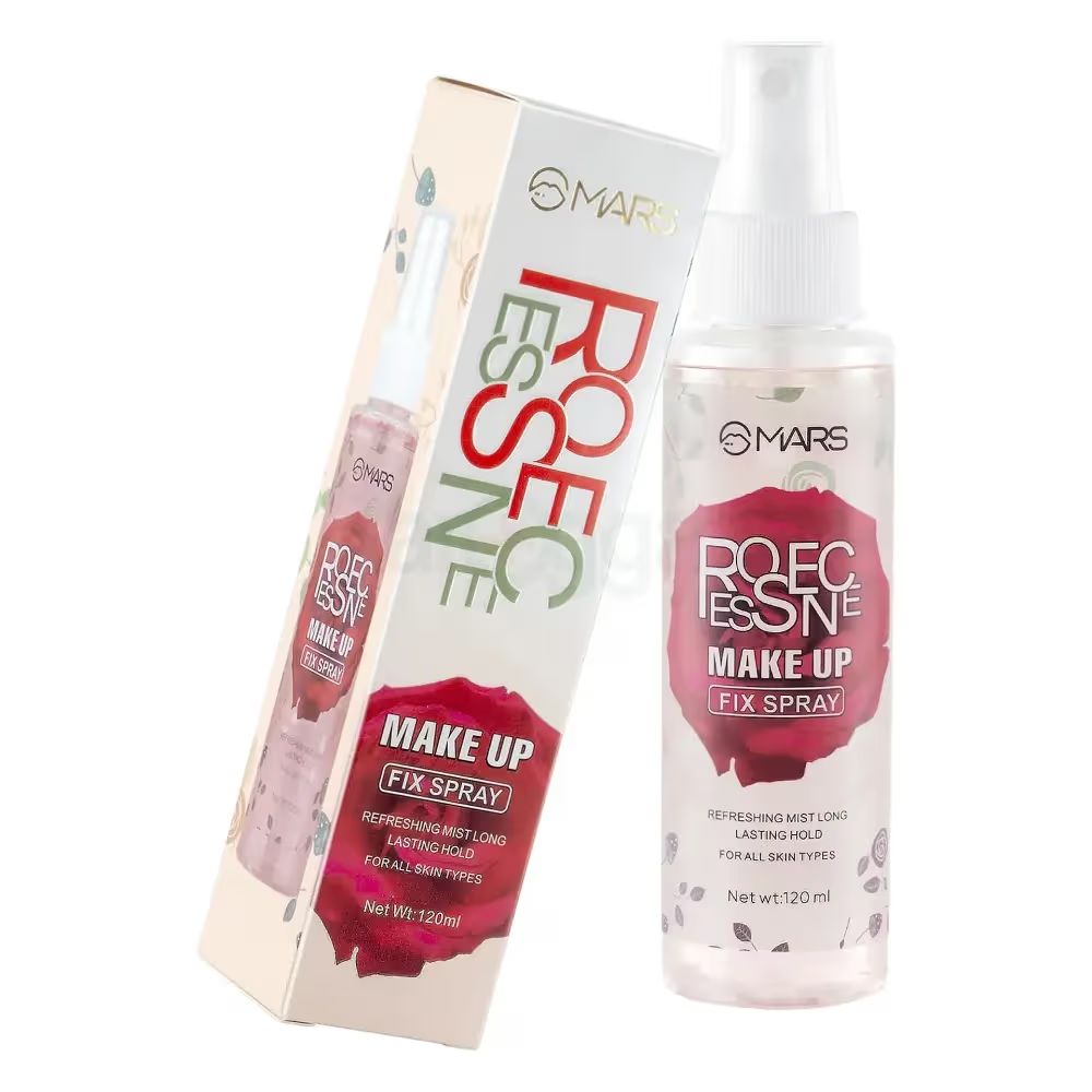 MARS Rose Essence Makeup Fixer Spray Primer - 120 ml (Make Up Fixer)