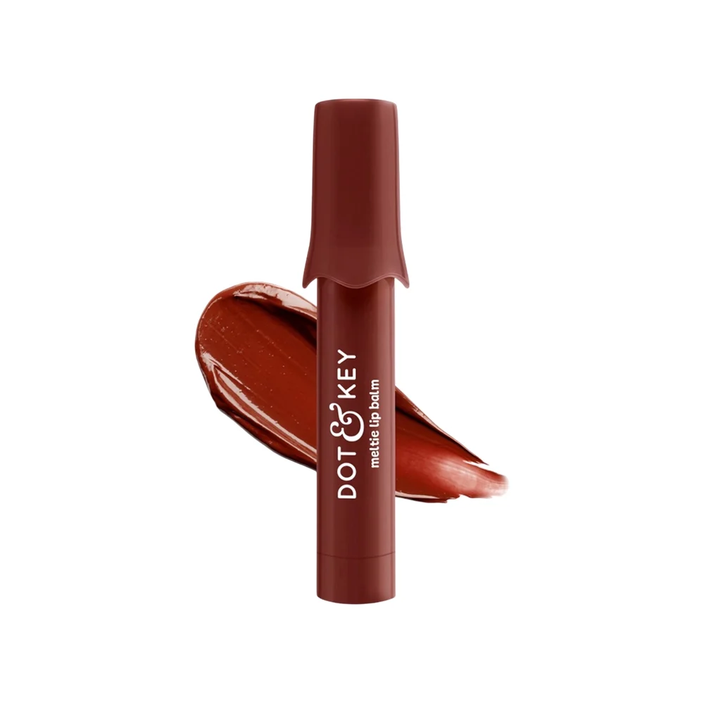 Dot & Key Meltie Lip Balm SPF 50+ with 2% Kojic Acid - Cocoa Creme 4g