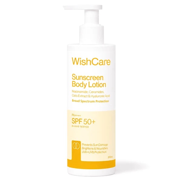 WishCare SPF50 Sunscreen Body Lotion - 200ml