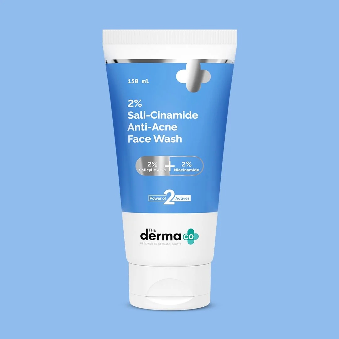 The Derma Co 2% Salicylic Acid Gel Face Wash with Salicylic Acid & Witch Hazel – 100ml